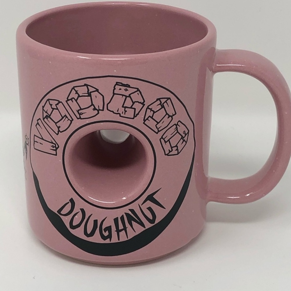 Voodoo Doughnut Coffee Mug "The Magic Is In The Hole" Made USA!